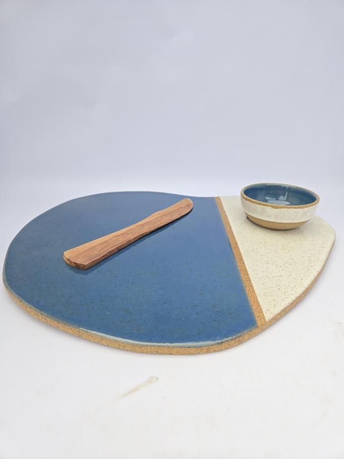 CONJUNTO PETISQUEIRA ORGANICA - TABUA + BOWL PP