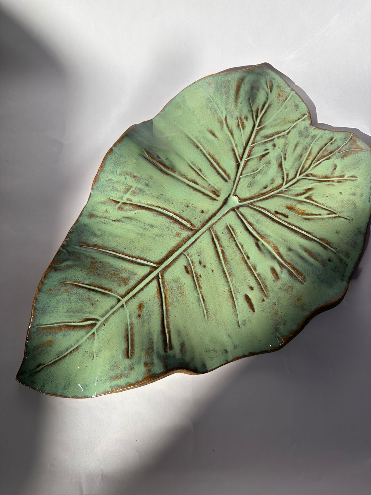 CENTRO DE MESA FOLHA