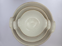 CONJUNTO 3 ASSADEIRAS REDONDAS