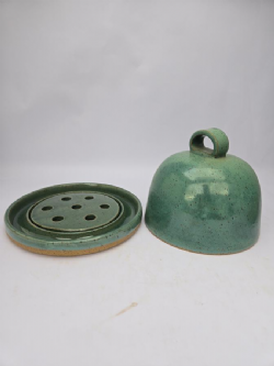 CONJUNTO DE 2 XICARAS DE CAFE 150ML COM PIRES, JARRA DE CAFE SEM TAMPA, COADOR E QUEIJEIRA P