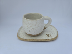 XICARA CAF� COM PIRES OVAL SIGNO CAPRICORNIO