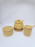 CONJUNTO AUCAREIRO, MANTEGUEIRA SIMPLES E MELEIRA COM PIRES